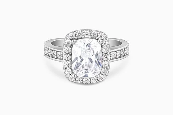 GIVA Women's Classic Solitaire Ring
