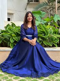 Royal Blue Gown for women