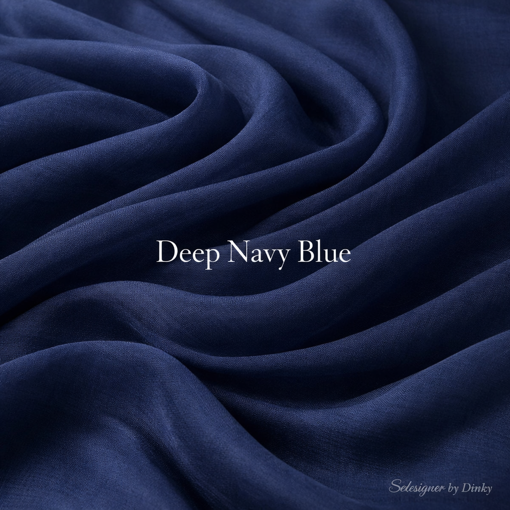 Deep Navy Blue (Full-Voile)